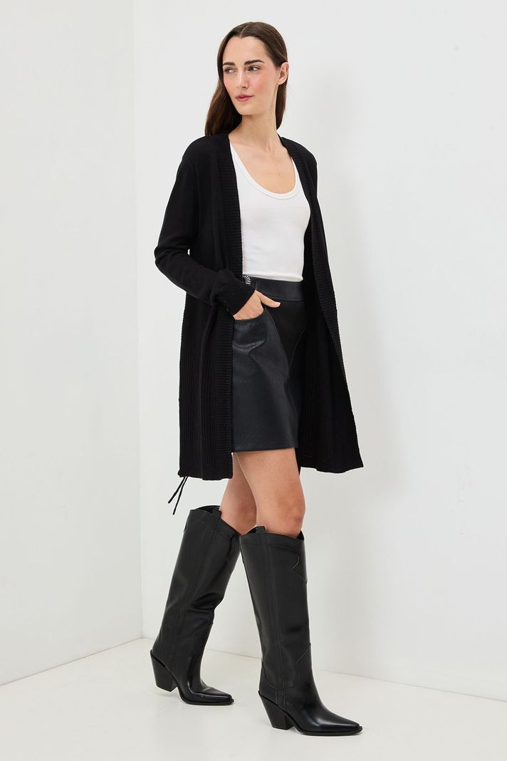 Chaleco Liso Negro 18020125004102-3