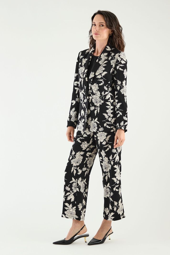 Blazer Estampado Negro Ma Griffe 16102125050102-2