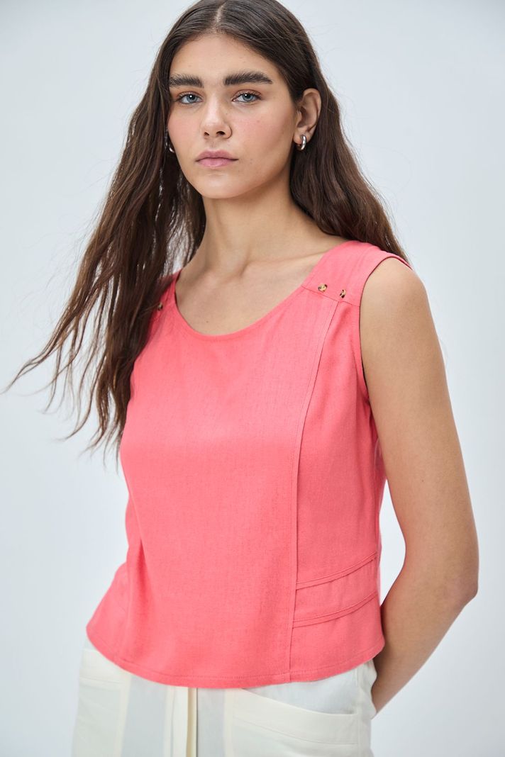 Blusa Lisa coral iO 14020224065133-0