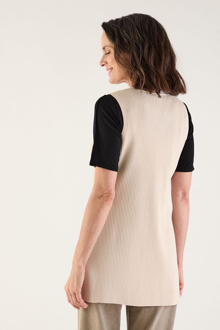 Chaleco Liso Beige 18002125050106-2