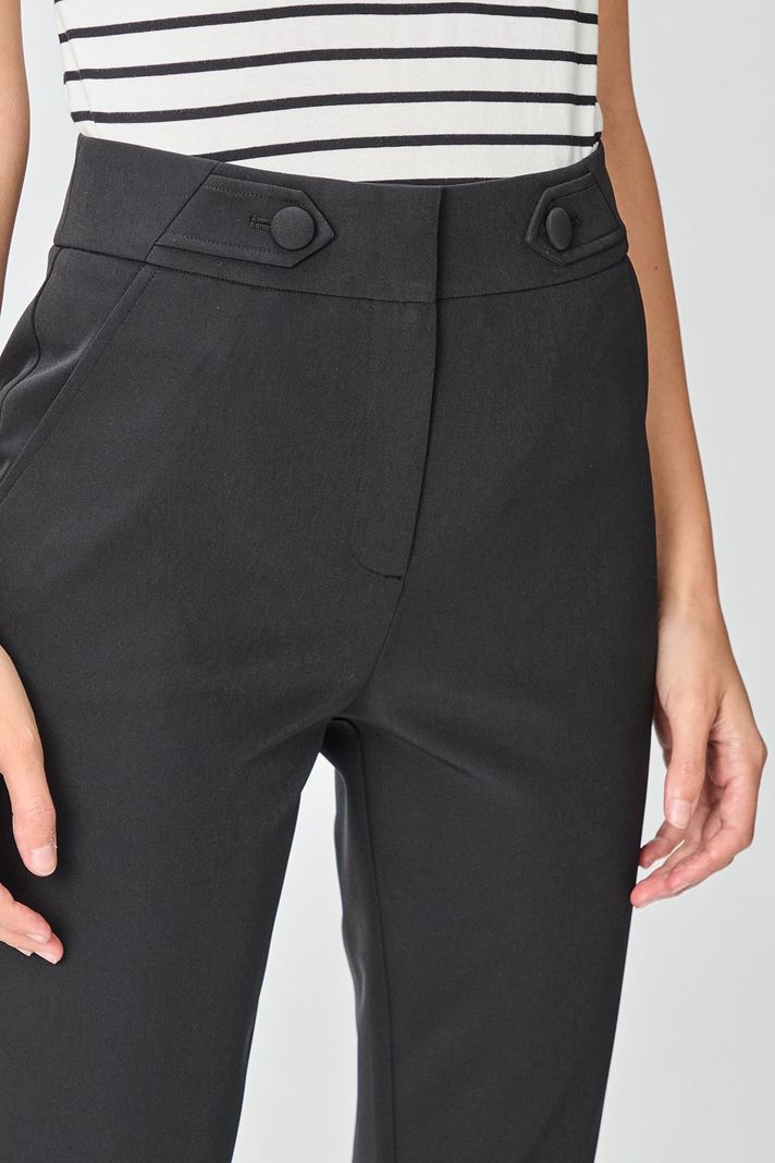 Pantalon Liso Negro iO 11020125005102-2
