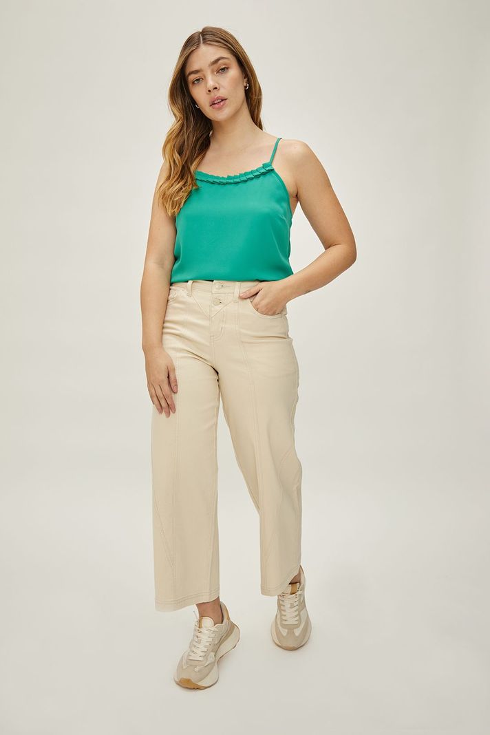 Blusa Lisa verde musgo iO 14020224006107-0