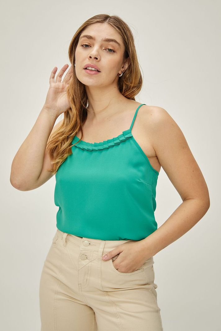 Blusa Lisa verde musgo iO 14020224006107-2