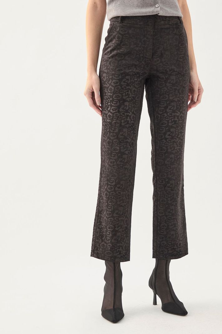 Pantalon Fit Pitillo Gris 11007125056163-1