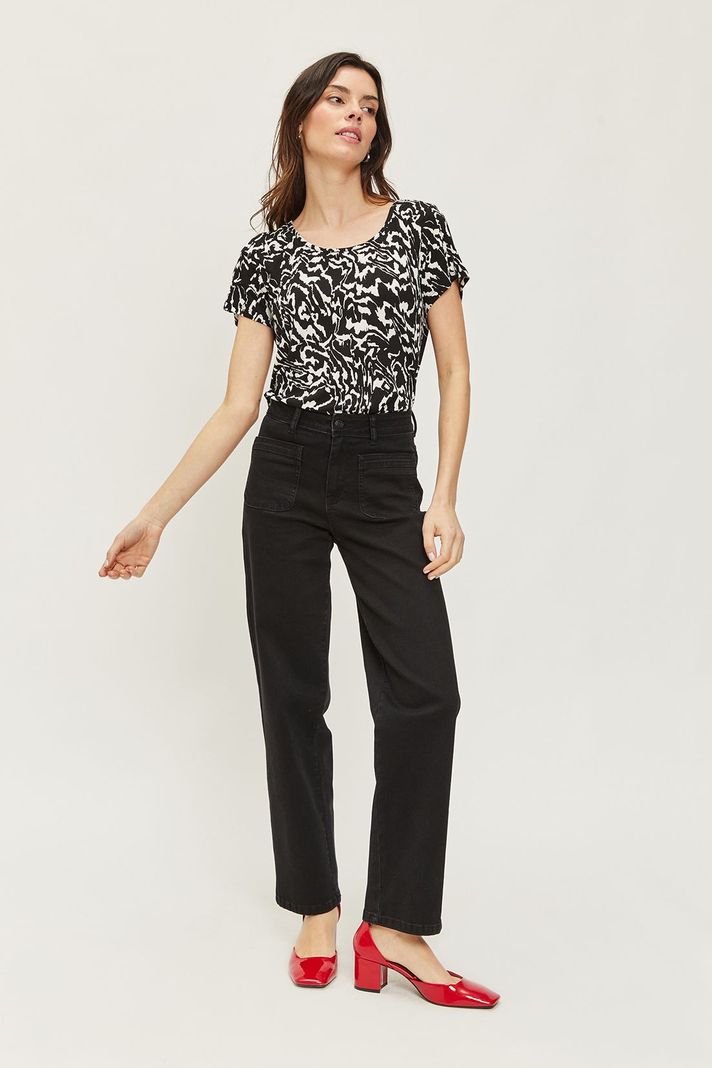 Jeans Liso Negro Ash 11307224051102-0