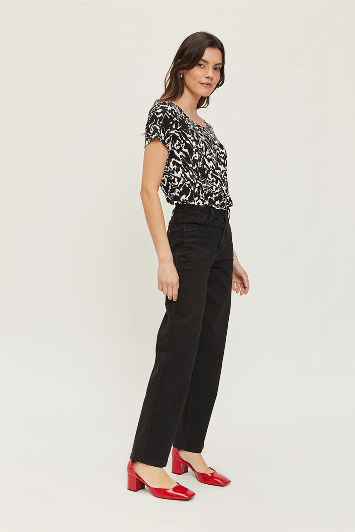 Jeans Liso Negro Ash 11307224051102-3