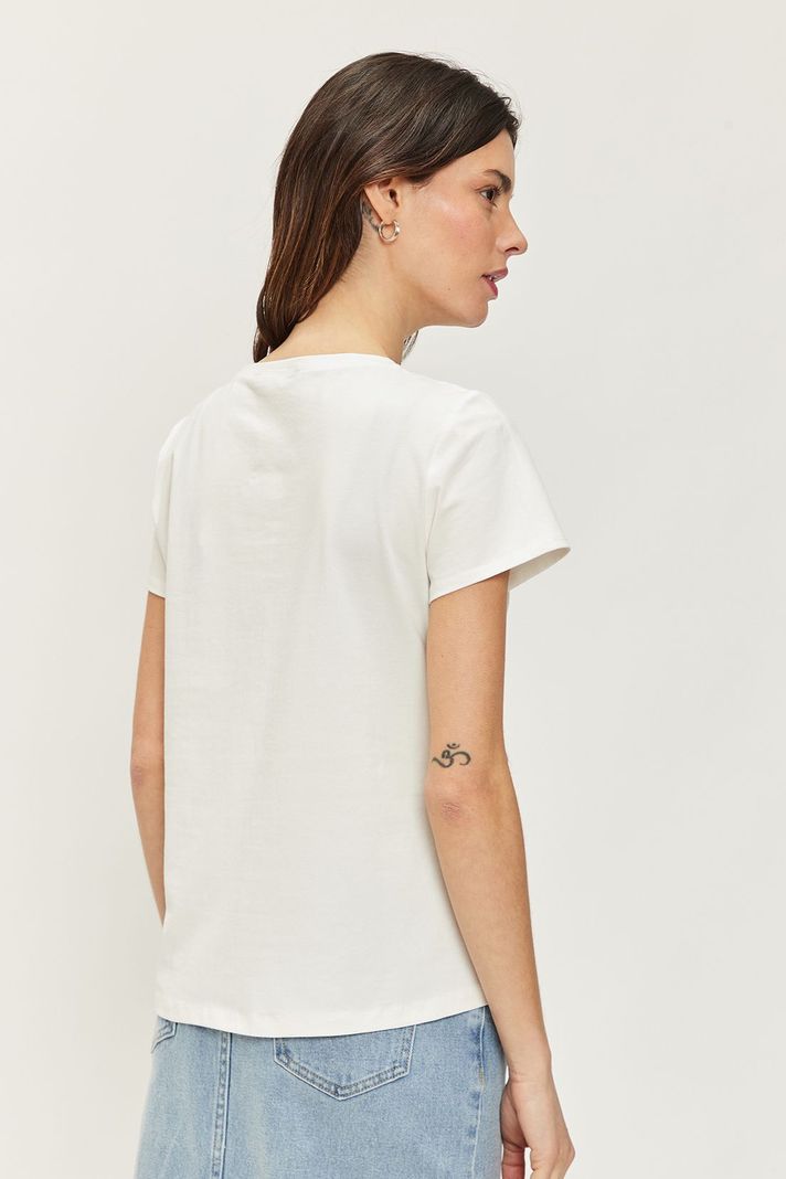 Polera Focalizada Blanco Ash 14607224003105-3