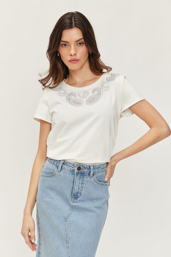 Polera Focalizada Blanco Ash 14607224003105-4