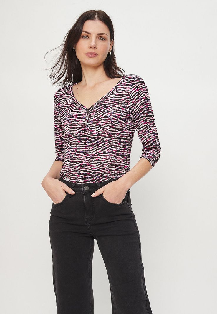 Polera Fantasia Blanco Ash 14307224051105-0