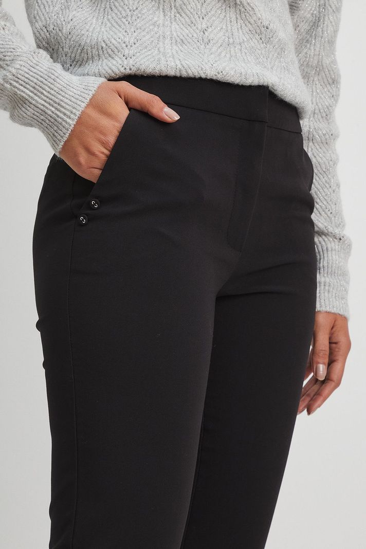 Pantalon Liso Negro Ash 11007224054102-2