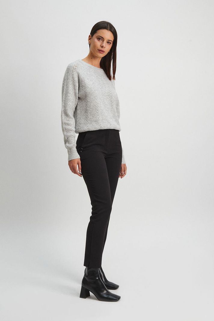 Pantalon Liso Negro Ash 11007224054102-3