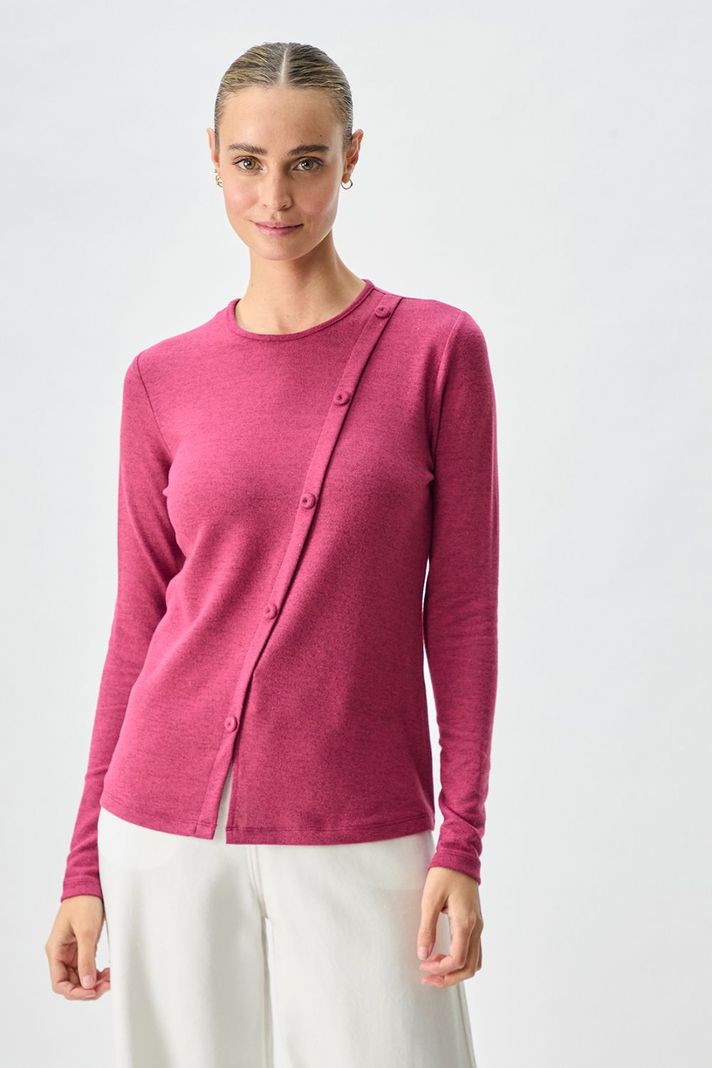 Polera Lisa Morado 14204125005121-0