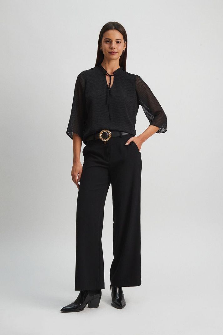 Blusa Lisa Negro Ash 14007224006102-1