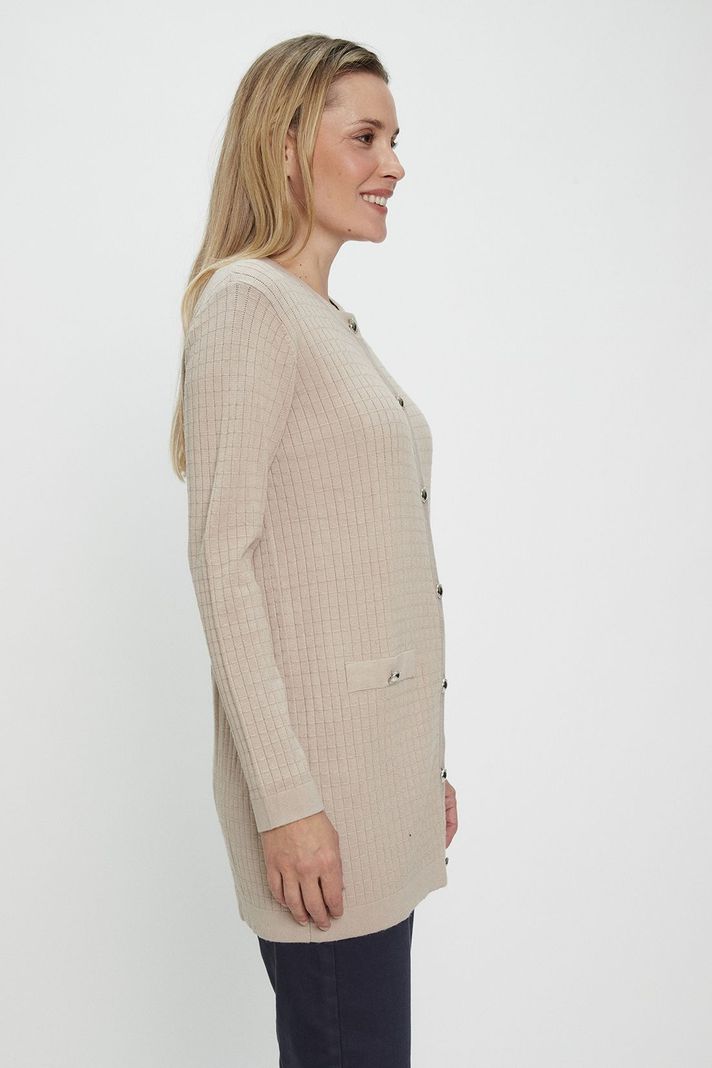 Chaleco Liso Beige Ma Griffe 18002224002106-3