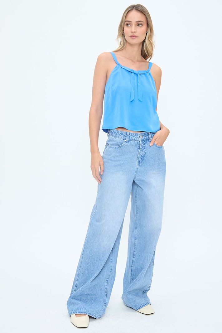 Blusa Lisa Azul iO 14020224067134-2