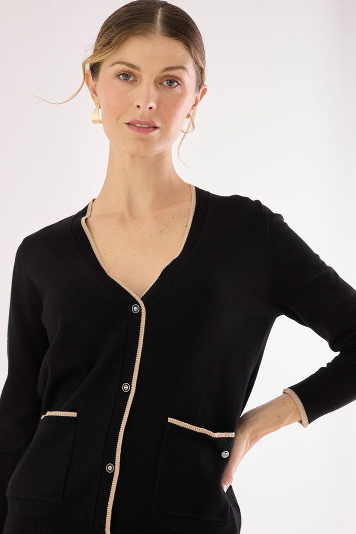 Tejido Abierto Liso Negro 18002125002102-1