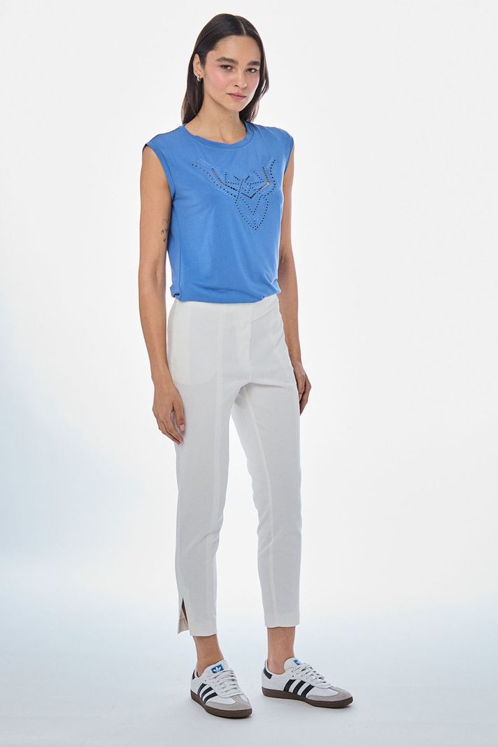 Polera Estampada Azul iO 14620224055134-2