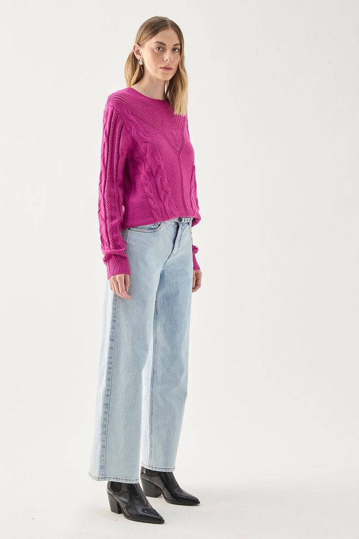 Sweater Liso Morado 18107125003121-2