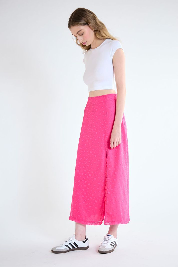 Falda Lisa fucsia iO 12020125050116-3