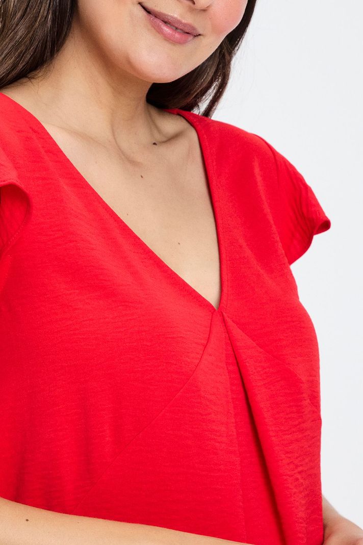Vestido Liso Rojo Ash 13007224009103-1