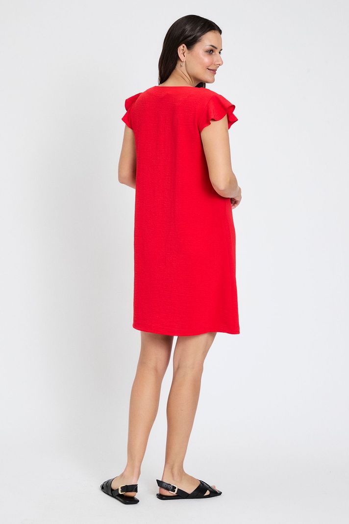 Vestido Liso Rojo Ash 13007224009103-4