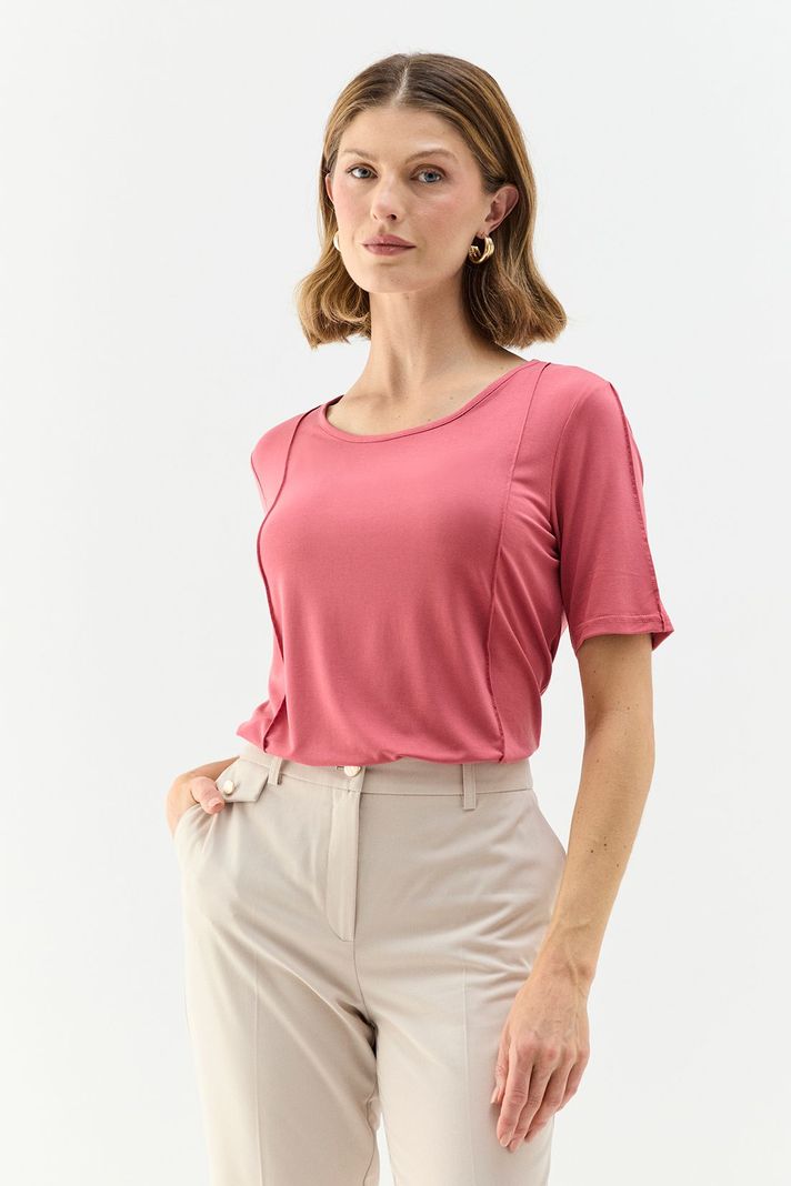 Polera Modal coral Ma Griffe 14202224062133-0