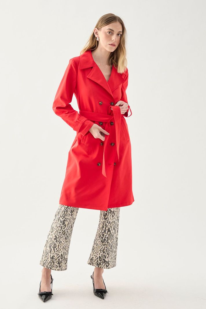 Impermeable Liso Rojo 17407125001103-0