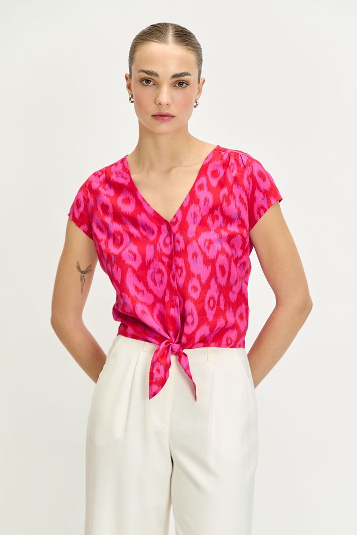 Blusa Fantasia fucsia iO 14120224060116-0