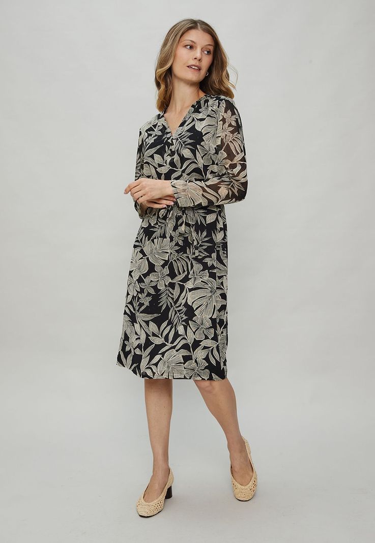 Vestido Tipo Jumper Negro Ma Griffe 13002124003102-0