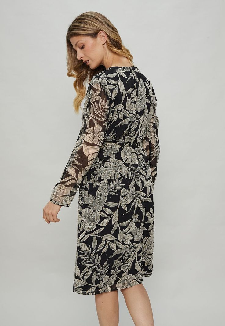 Vestido Tipo Jumper Negro Ma Griffe 13002124003102-3