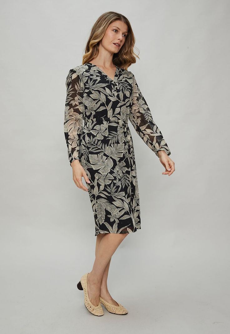 Vestido Tipo Jumper Negro Ma Griffe 13002124003102-1