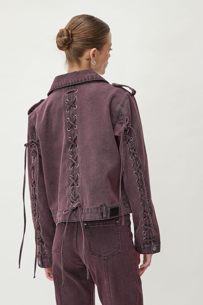 Chaqueta Mezclilla Burdeos 17820125051112-2