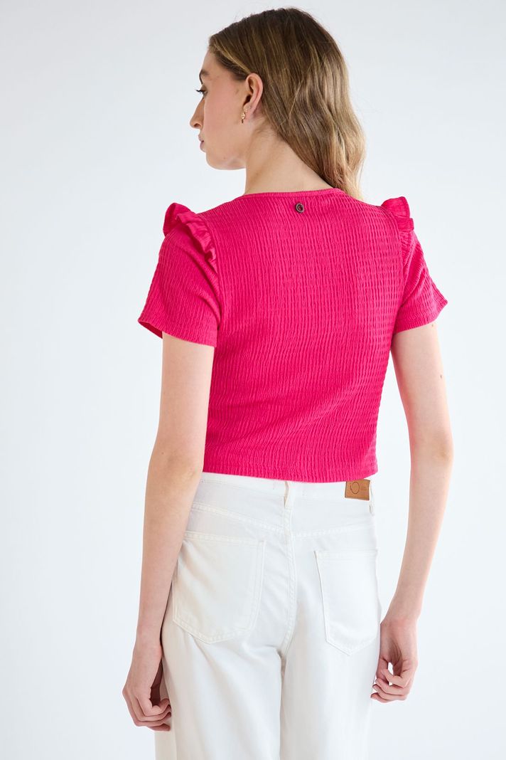 Polera Lisa fucsia iO 14220125002116-3