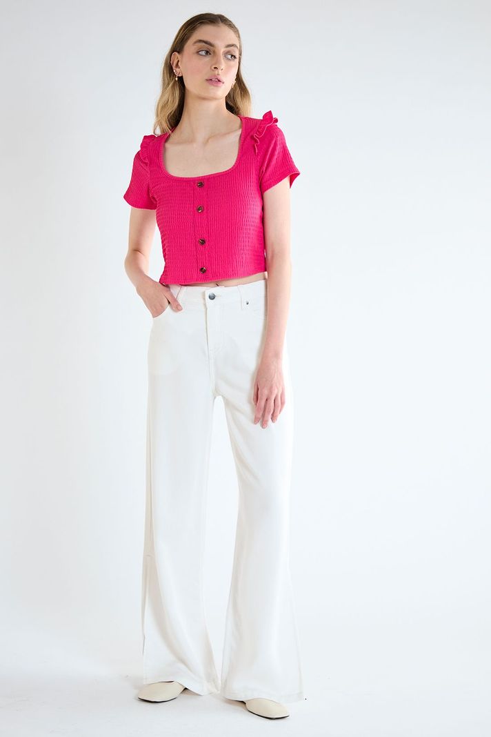Polera Lisa fucsia iO 14220125002116-4