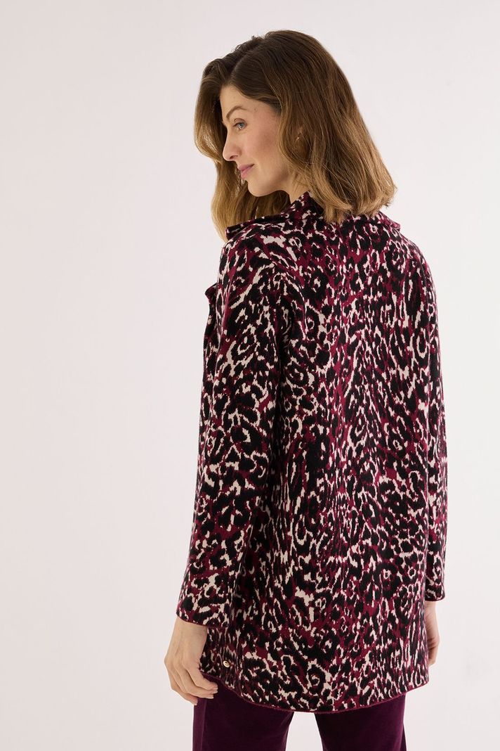 Tejido Tipo Chaqueton Burdeos 18602125002112-3