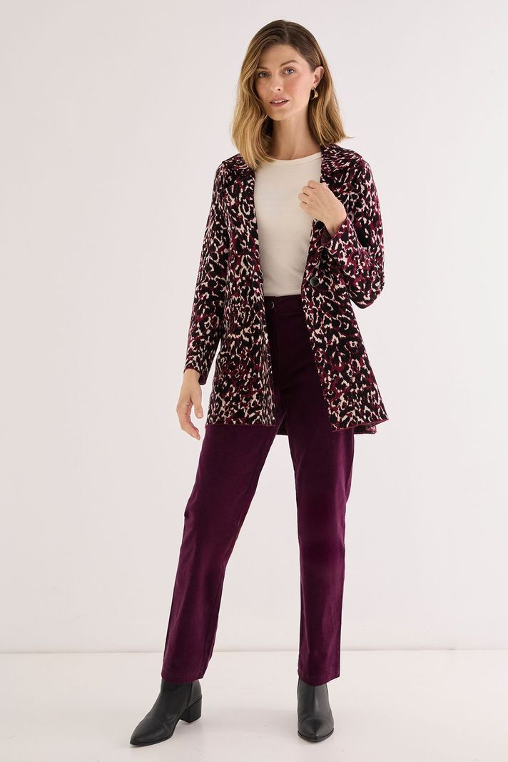 Tejido Tipo Chaqueton Burdeos 18602125002112-4
