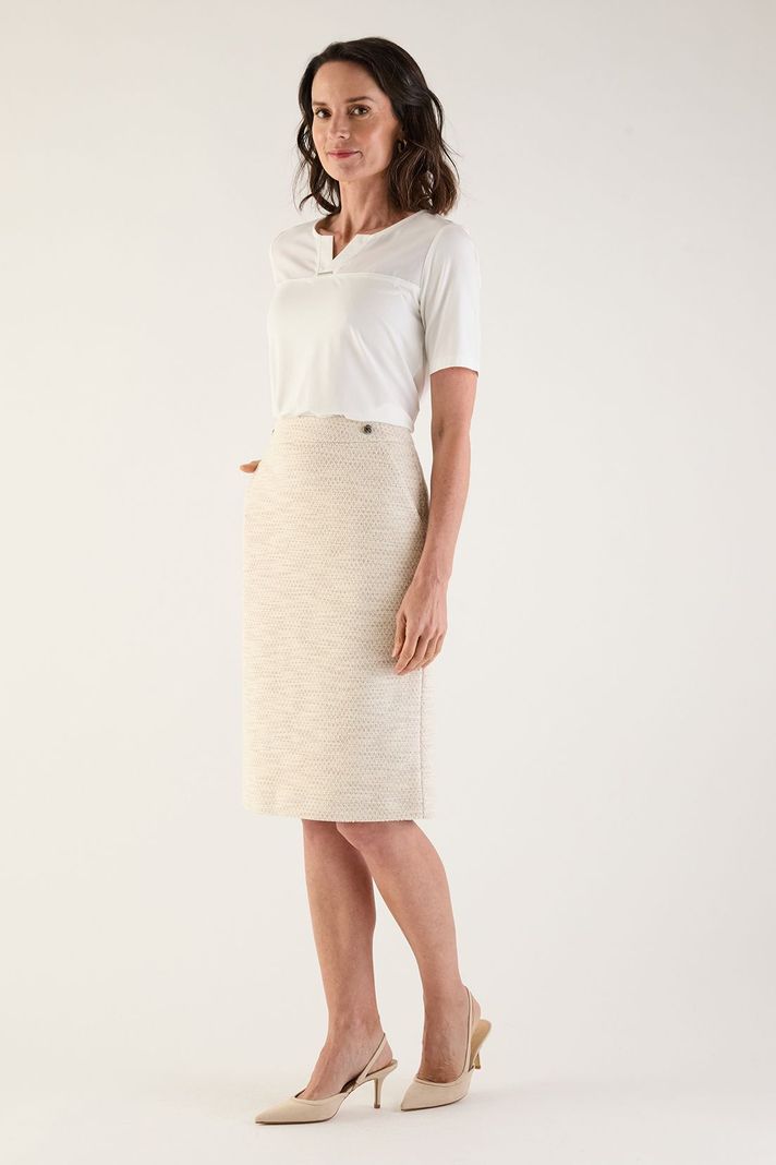 Falda Print Crudo 12102125050105-0