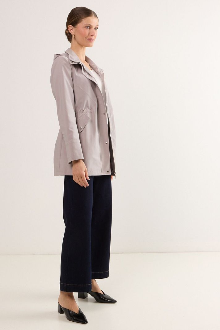 Trench Liso Gris Ma Griffe 17404225001113 Ma Griffe | Paris.cl