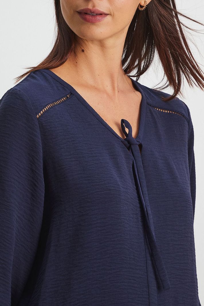 Blusa Lisa Azul Ash 14007224051104-2
