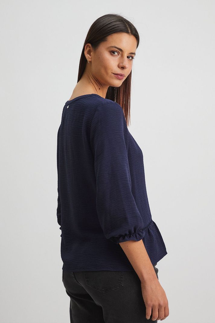 Blusa Lisa Azul Ash 14007224051104-3