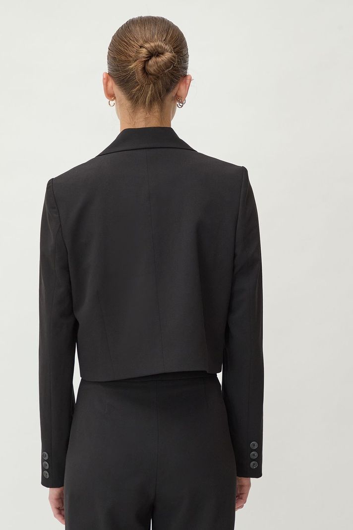 Blazer Liso Negro 16020125061102-3