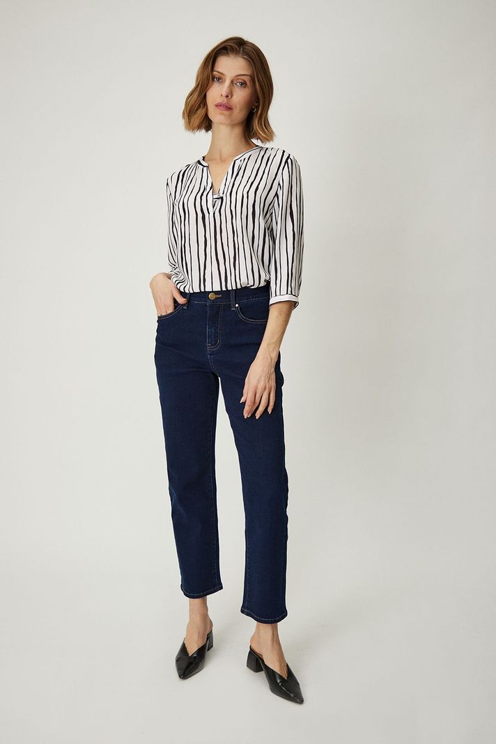 Jeans Recto Confort Azul Ma Griffe 11302224050104-0