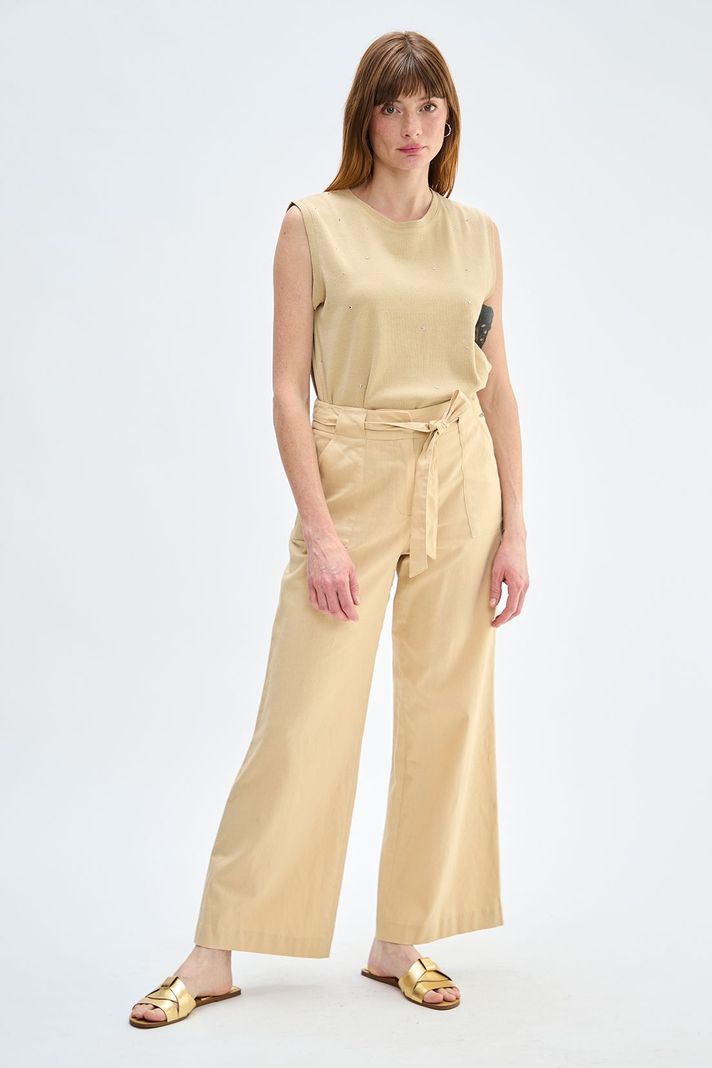 Pantalon Liso Beige Ash 11007224061106-0