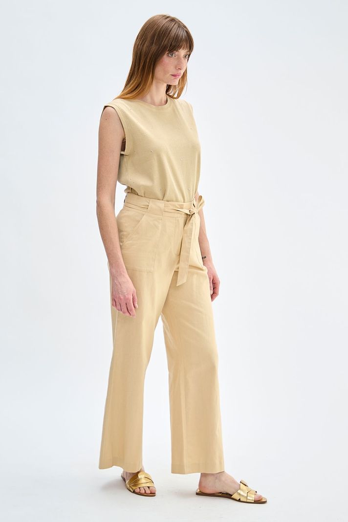 Pantalon Liso Beige Ash 11007224061106-2