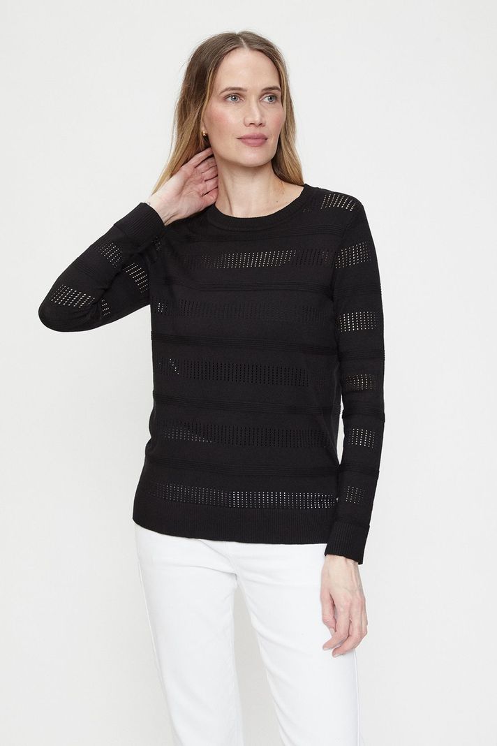 Sweater Liso Negro Ma Griffe 18102224003102-0