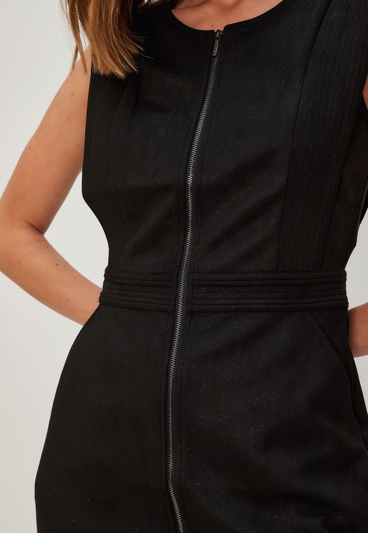 Vestido Liso Negro iO 13020224002102-1