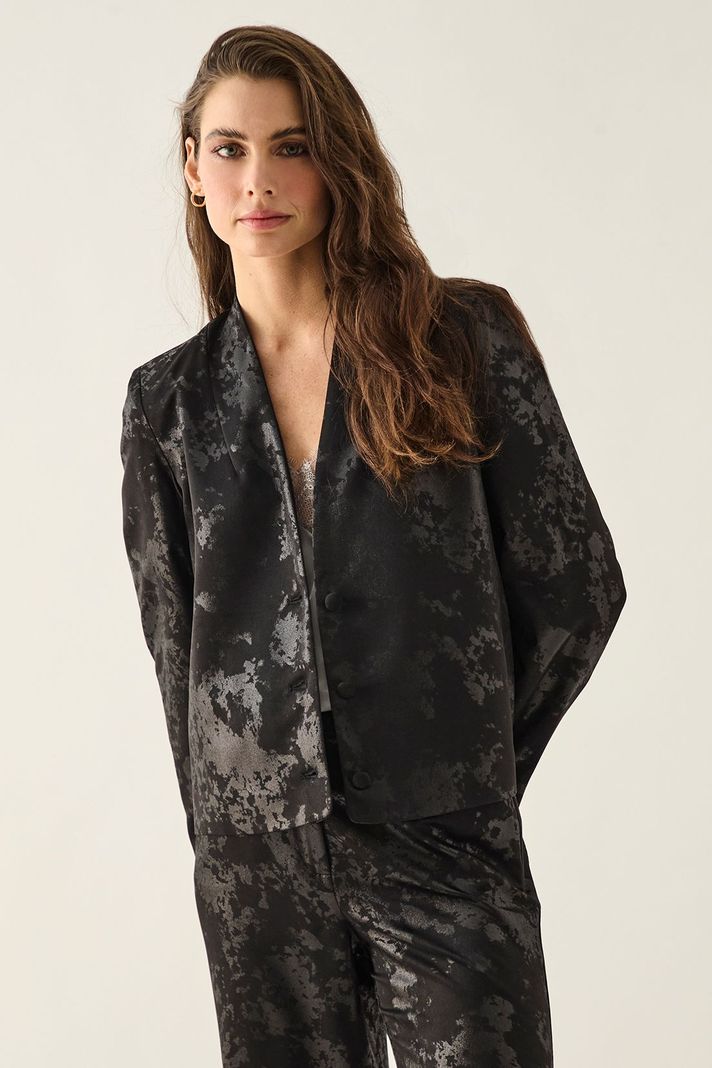 Chaqueta Estampada Gris Ash 17707125050163-2