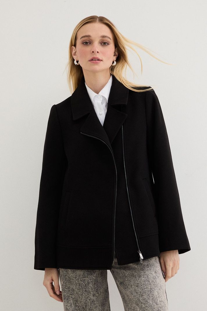 Chaqueton Liso Negro 17207125054102-0