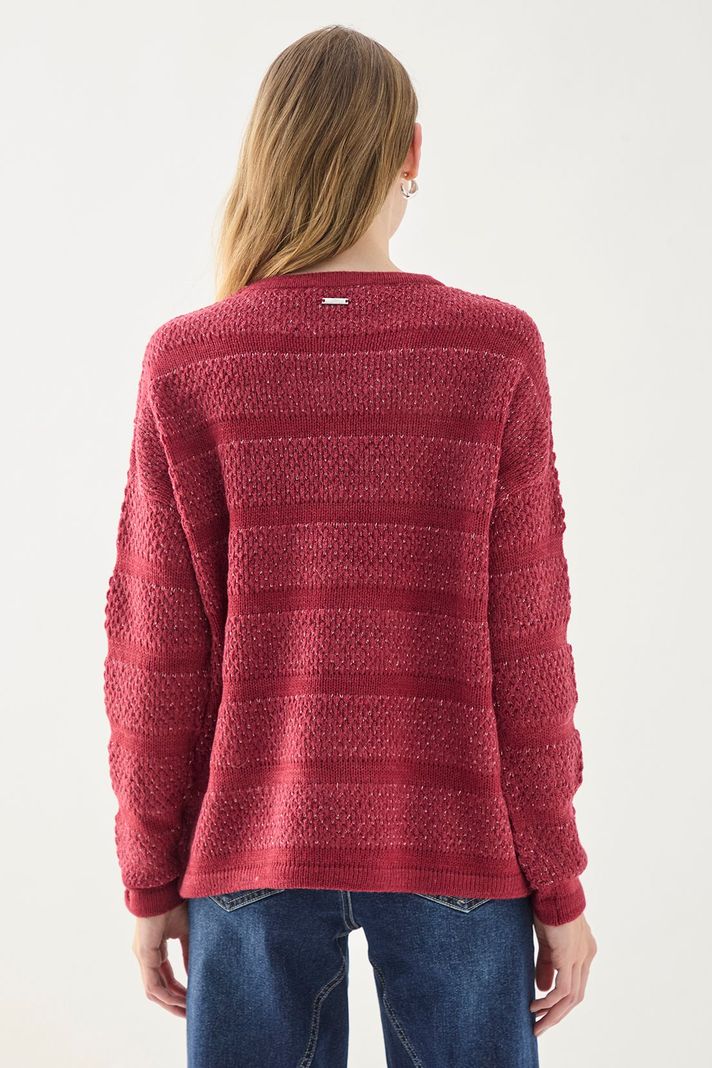 Sweater Liso Burdeos 18104125002112-2