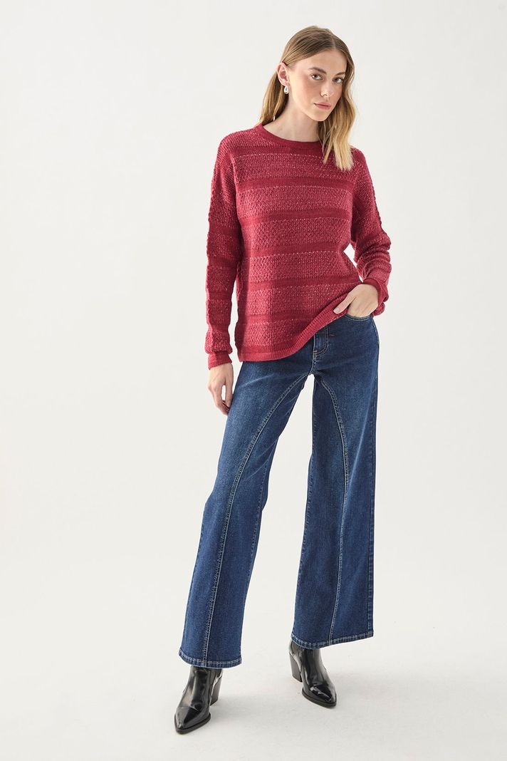 Sweater Liso Burdeos 18104125002112-4